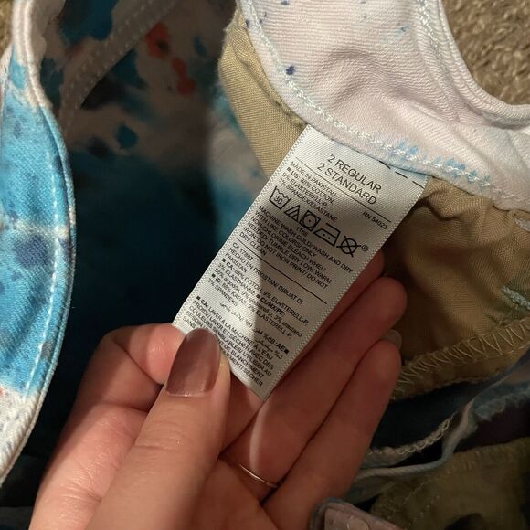 Women’s Old Navy Rockstar Tie Die Skinny Jeans Size 2 - Picture 7 of 7